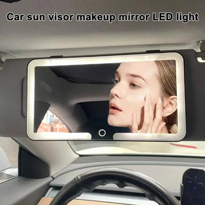 GlowDrive™ - LED Car Vanity Mirror